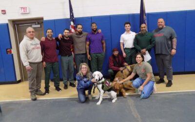 Graduation of Dogs from Collins Correctional Facility